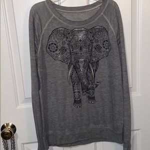 Cute Elephant Long Sleeve Shirt